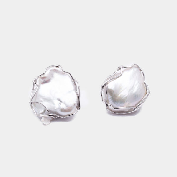 Orecchini di perle barocche irregolari