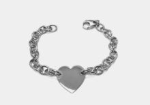 Bracciale con cuore