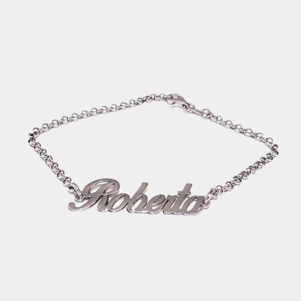 Bracciale con nome personalizzabile