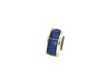 charm chaos distanziatore zirconi blu