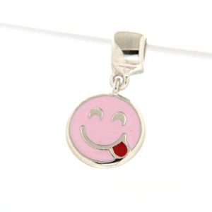 Chaos charm smile con linguaccia rosa