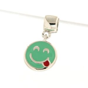 chaos charm smile con linguaccia verde