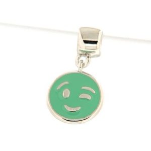 Chaos charm emoticon occhiolino verde