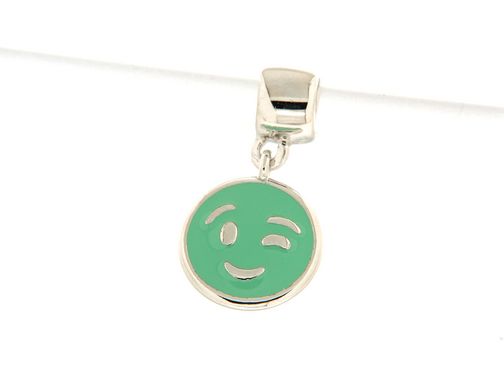 Chaos charm emoticon occhiolino verde