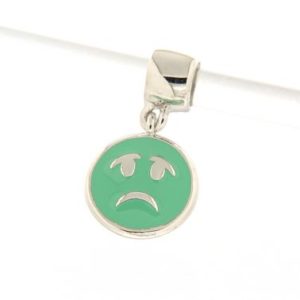 Chaos charm faccina triste verde