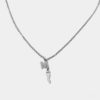 Collana personalizzabile con lettera e charm