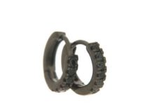 Orecchini a cerchio zirconati piccoli