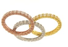 anello veretta con zirconi