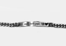 Bracciale in acciaio personalizzabile